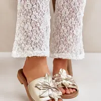 Lewski Shoes Pantofle S Dekorací Z Pravidelné Kůže Zazoo