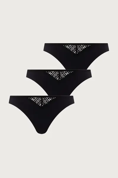 BOSS  tangá dámske GIFT GIVING 3P THONG 3-pak