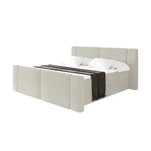 ALTDECOR POSTEL boxspring s matrací H3 - EVON Zanozek - 180x200 cm Krémová