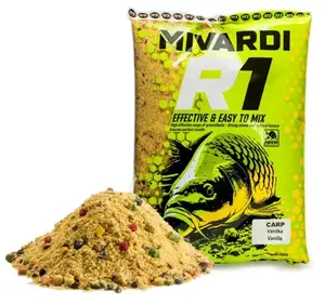 Mivardi krmítková zmes r1 carp 1,4 kg - vanilka