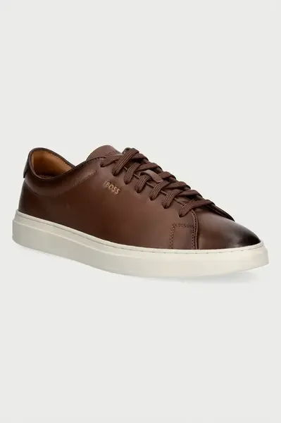 BOSS  Kieran sneakers boty pánské kožené
