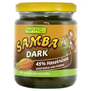 RAPUNZEL Samba Dark oříšková pomazánka BIO 250 g