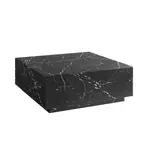 Livetastic KONFERENČNÍ STOLEK, černá, kompozitní dřevo, 90/90/35 cm