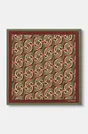 Drôle de Monsieur  malý šátek pánský hedvábný Chain Link Monogram