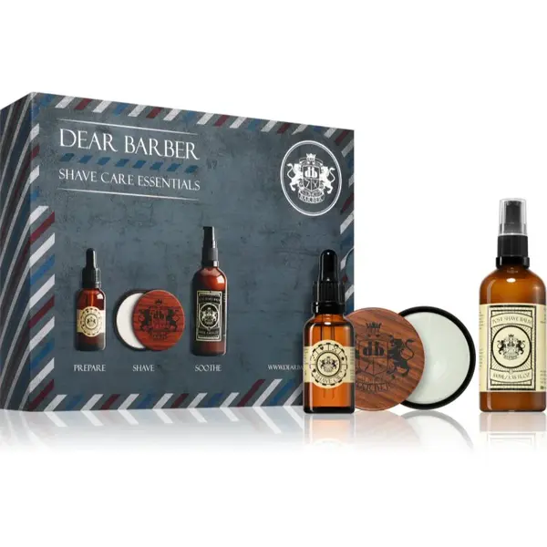 Dear Barber Shave Care Essentials Gift dárková sada pro muže
