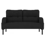 SEDACÍ SOUPRAVA 2-místná 120/75/79 cm Černá