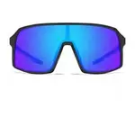 Sportovní sluneční brýle WAYE - 7 Matt Black w Blue Multi lens Cat. 3