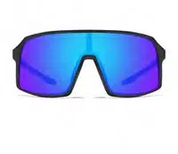 Sportovní sluneční brýle WAYE - 7 Matt Black w Blue Multi lens Cat. 3