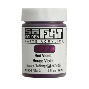 Akryl Golden SoFlat 59ml – 6595 Red Violet