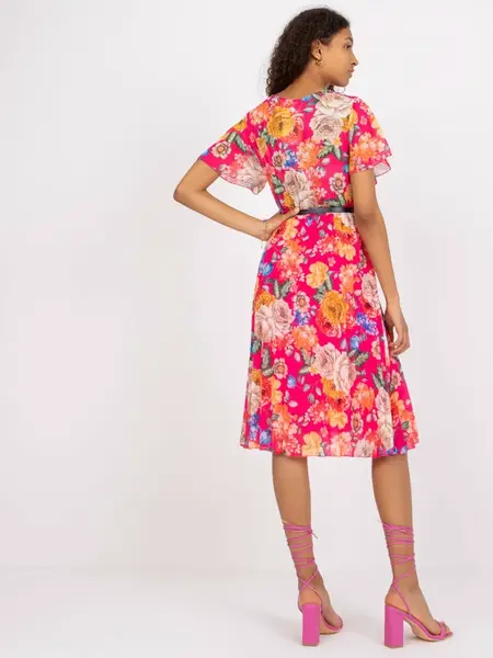 Dress-DHJ-SK-13162.92-dark pink