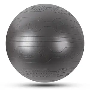 Gymnastický míč inSPORTline Stretch Ball 75 cm černá