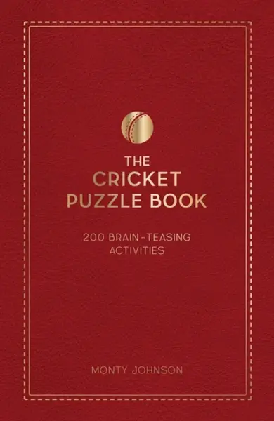 The Cricket Puzzle Book - Monty Johnson