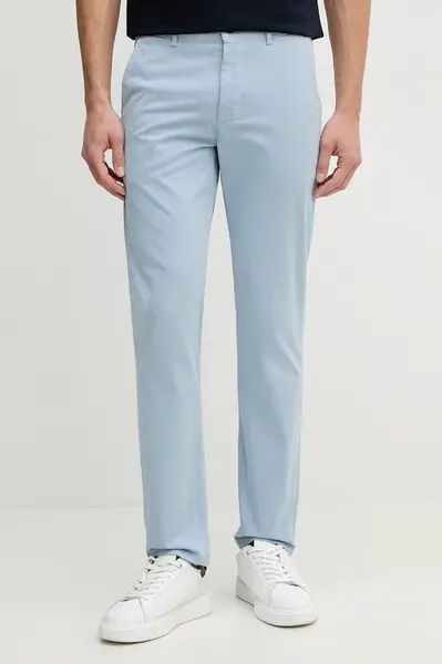 BOSS Orange  chino kalhoty pánské bavlněné s elastanem Chino_slim
