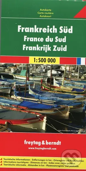Frankreich Süd 1:500 000