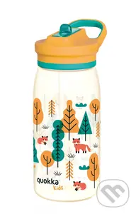 Plastová fľaša s náustkom Glow Kids Forest 580 ml