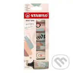 Zvýrazňovač STABILO BOSS MINI Naturevibes - sada 6ks
