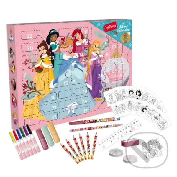 Adventný kalendár Disney Princezné