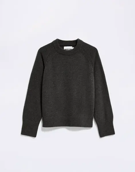 Armedangels Wool Knit Sweater 2874 steel melange S