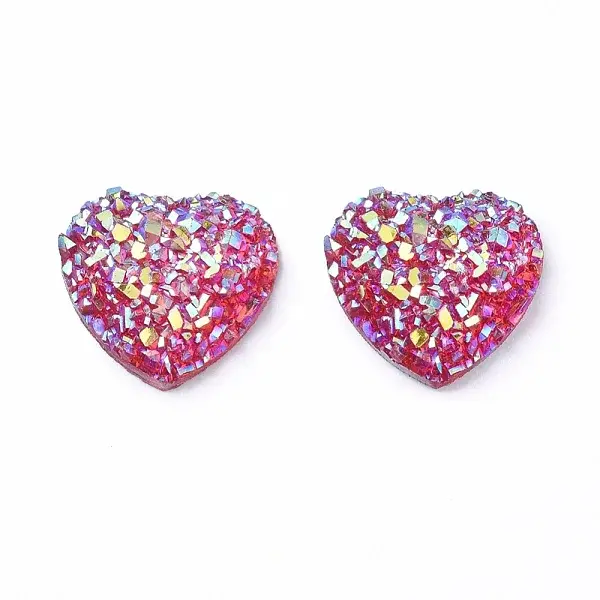 Shining Druzy Resin Cabochons