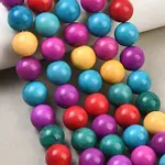 Dyed Natural Magnesite Beads Strands