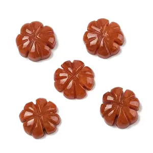 Natural Myanmar Jade Dyed Carved Beads
