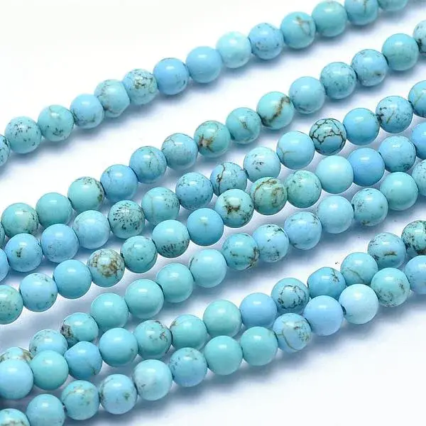 Natural Magnesite Beads Strands
