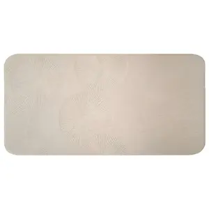 OnlyWow KOUPELNOVÁ PŘEDLOŽKA Japandi - Béžová - Moderní 120x60 cm
