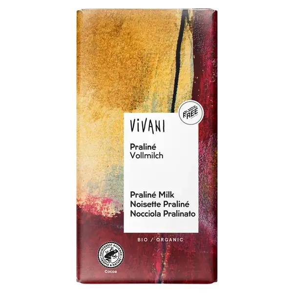 VIVANI Pralinková čokoláda BIO 100 g