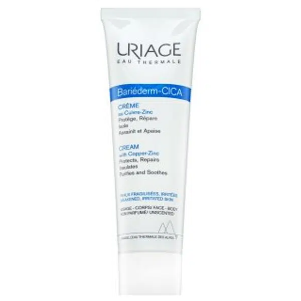 Uriage Bariederm Repairing Cica-cream With Cu-Zn vyživujúci krém pre upokojenie pleti 100 ml