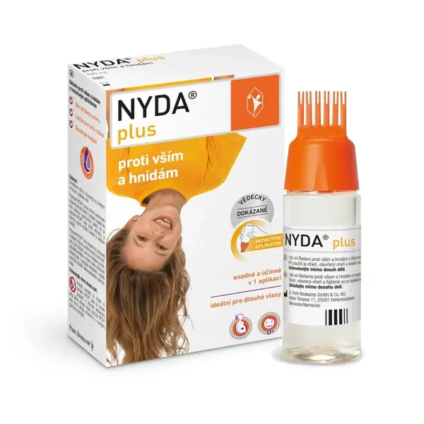 NYDA Plus proti všiam a hnidám 100 ml