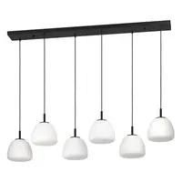 Závesné osvetlenie Eglo BALMES čierna 390203