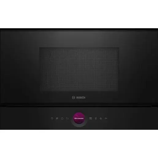 Bosch Serie 8 Vstavaná mikrovlnná rúra čierna BFL7221B1