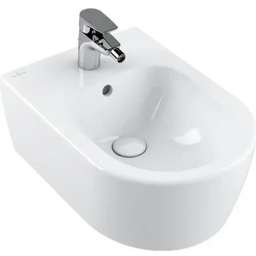 Villeroy & Boch Avento závesný bidet 530x370 mm, ceramicplus, alpská biela 540500R1