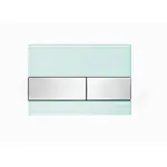 Tece Square ovládacie tlačidlo sklo v zelenej farbe 9240804 9.240.804