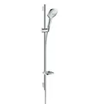Sprchový set Hansgrohe Raindance Select E s mydlovničkou chróm 26623000