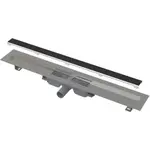 Podlahový žľab Alca bez okraja s roštom pre vloženie dlažby a zníženou výškou APZ115850