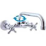 RAV SLEZÁK Morava drezová batéria s otočným ramienkom 100 mm chróm mk102.0/27 MK102.027