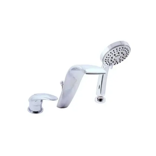 Vaňová batéria RAV Slezák so sprchovacím setom chróm D461.5S