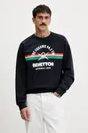 Bavlnená mikina United Colors of Benetton x Stranger Things