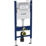 Nádržka do ľahkej steny k WC Geberit Duofix tlačidlo chróm lesk. 458.141.21.1