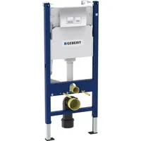 Geberit Duofix nádržka do ľahkej steny k wc tlačidlo chróm lesk. 458.141.21.1