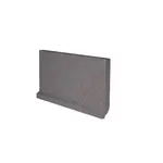 Sokel Rako Taurus Granit antracitovo šedá 8x20 cm mat TSPF6065.1