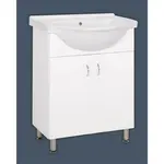 Kúpeľňová skrinka s umývadlom Multi Pro 66x51,4 cm biela PRO65NOVA