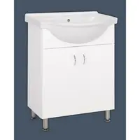 Kúpeľňová skrinka s umývadlom Multi Pro 66x51,4 cm biela PRO65NOVA