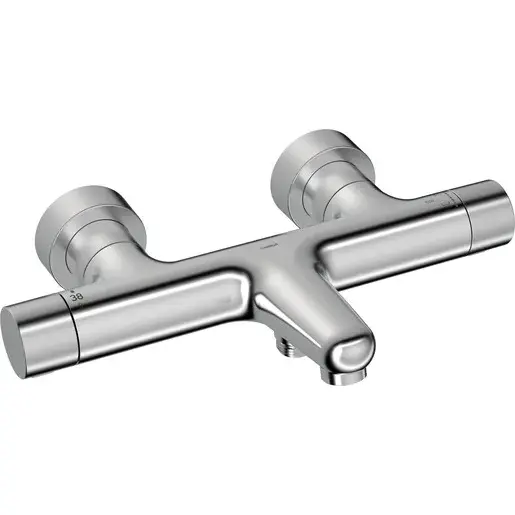 Vaňová batéria Hansa Prisma bez sprchového setu 150 mm brúsená oceľ 5810230180