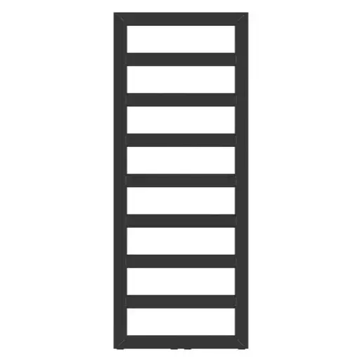 HOPA Glasgow kombinovaný radiátor 170x50 cm čierny matný RADGLA501731SP