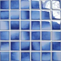 Keramická mozaika Premium Mosaic aqua blue 31x31 cm lesk MOSBH5ABLL