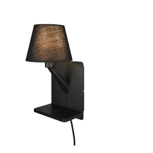 Trio Comfort nástenné svetlo čierna 262670132 TR262670132