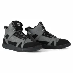 Moto boty W-TEC Milwook šedo-černá 42