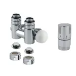 Termostatická sada ISAN rohová stredová pravá nerez O39NWAR142